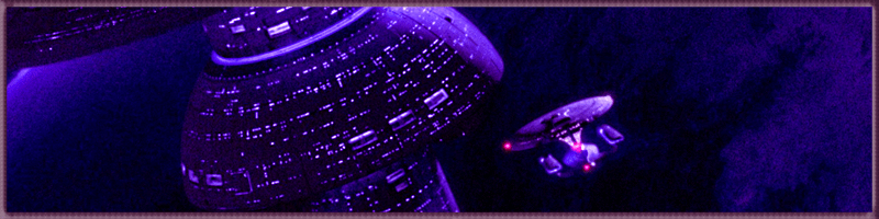 A purple-tinted space scene featuring a futuristic starbase and a Starfleet-style starship approaching it, with the text "IDFLEET.COM" in the bottom right corner.
